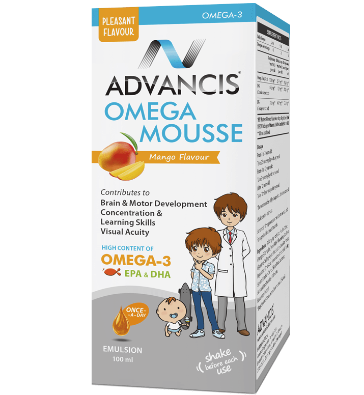 ADVANCIS Omega Mousse emulzija 100ml