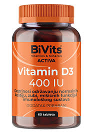 BiVits Vitamin D3 400 IU a60