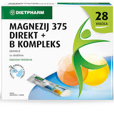 DIETPHARM MAGNEZIJ 375 direct+ B complex granule a 28