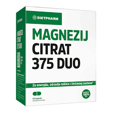 DIETPHARM MAGNEZIJ CITRAT 375 DUO cap. a 50 DIET