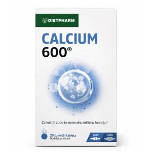 DIETPHARM Calcium 600mg šumeće tablete a 20