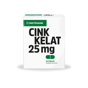 DIETPHARM Cink Kelat 25mg kapsule a 60