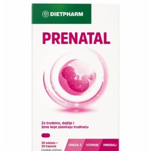 DIETPHARM Prenatal 30 tableta + 30 kapsula