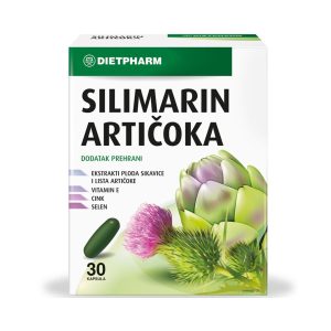 DIETPHARM Silimarin Artičoka kapsule a 30