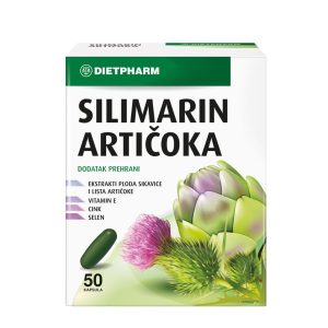 DIETPHARM Silimarin Artičoka kapsule a 50