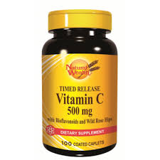 Natural Wealth VITAMIN C SA VR. OTPUŠTANJEM tbl. 100x500mg NW