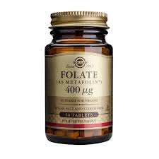 Solgar Folat (metafolin) 50x400 mcg tableta