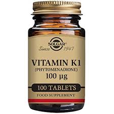 Solgar Vitamin K1 100x100 mg tablete