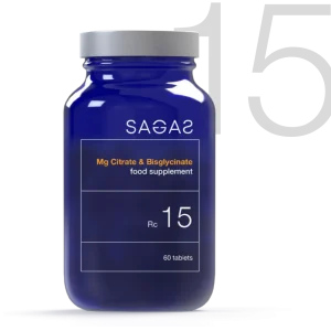 SAGAS Sagas Rc 15 Mg Citrate & Bisglycinate tablete a 60