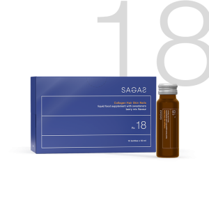SAGAS Rc 18 Collagen Hair Skin Nails 50ml bočice a 10