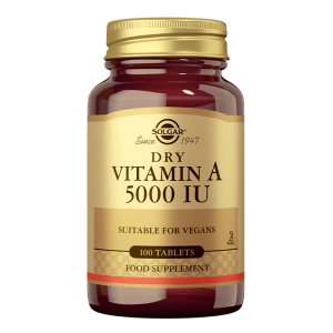 SOLGAR Vitamin A 5000IU tablete a 100