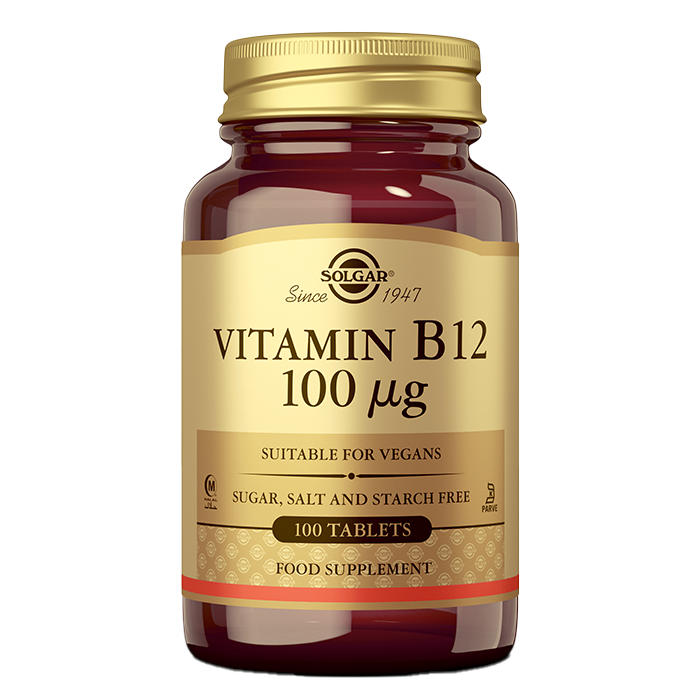 SOLGAR Vitamin B12 100mcg tablete a 100