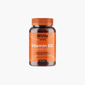 BIVITS Vitamin D3 4000IU tablete a 60