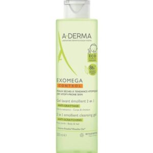 A-DERMA EXOMEGA GEL ZA TUŠIRANJE 2u1 200ml PF