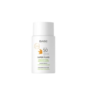 BABE SUPER FLUID MATTIFYING SUNSCREEN SPF50+ 50ml LB