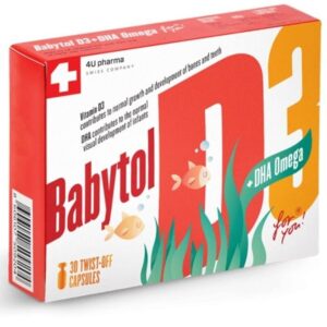 BABYTOL D3+DHA OMEGA cap. a 30 4UP