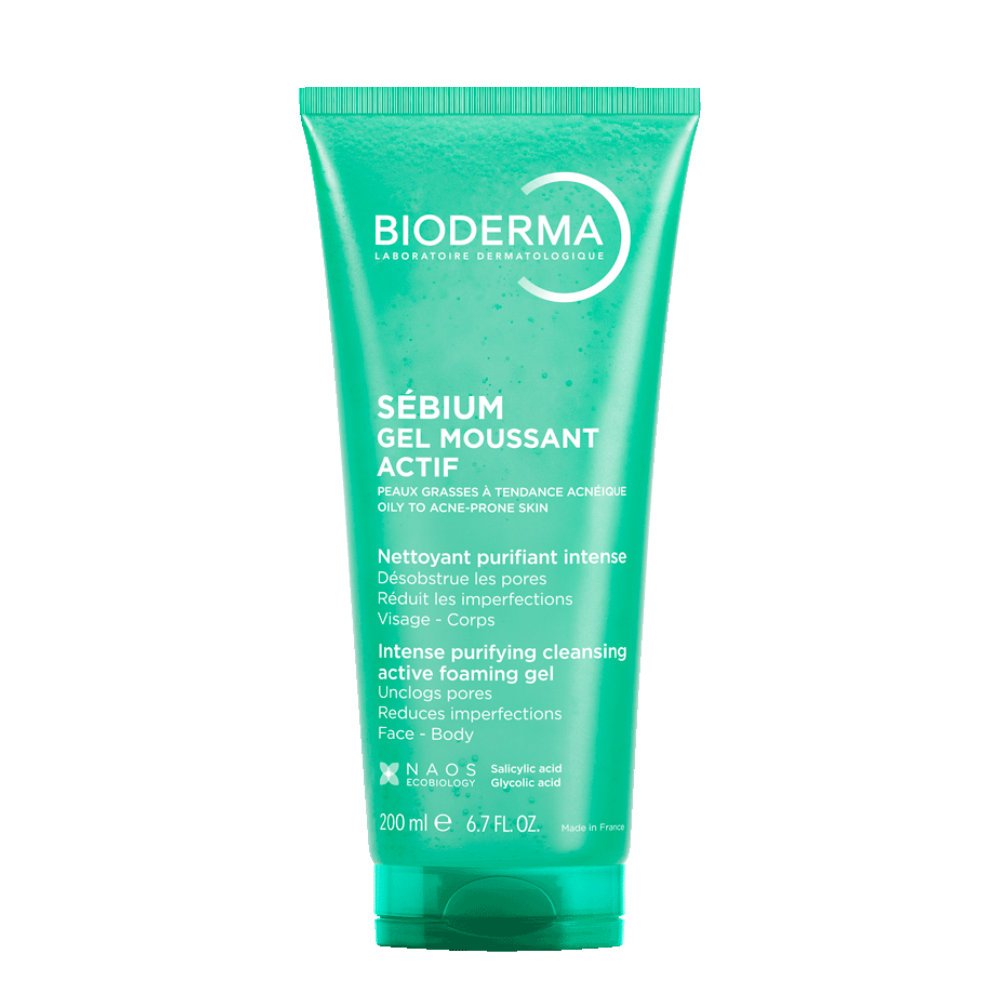 Bioderma Sébium Gel Moussant Actif 200 ml