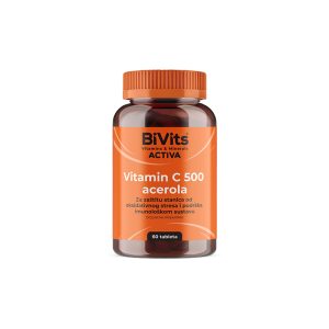 BIVITS Vitamin C 500 acerola tablete a 60