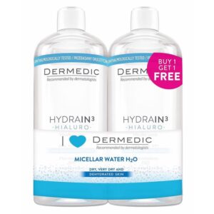 DERMEDIC HYDRAIN3 MICELARNA VODA 500ML(1+1GRATIS)