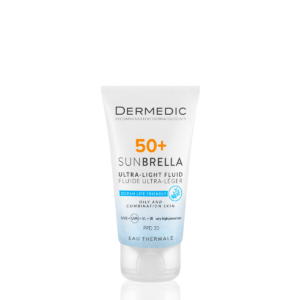 DERMEDIC SUNBRELLA SPF 50+ fluid za reaktivnu kožu 40ml