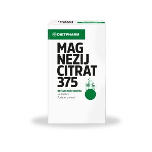 DIETPHARM Magnezij Citrat 375 šumeće tablete a 20