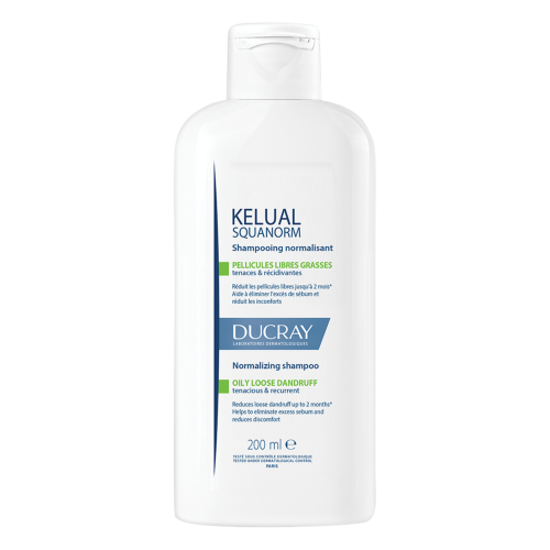 DUCRAY KELUAL SQUANORM šampon MASNA PERUT 200ml PF