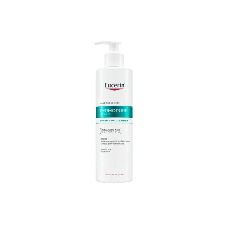 EUC. DERMOPURE CLINICAL korektivni gel za čišćenje Iica i tijela 400ml BEI