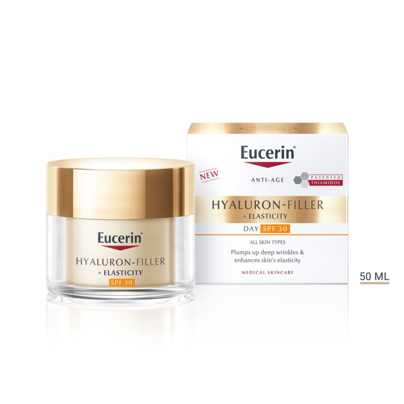 EUC. ELASTICITY+FILLER dnevna njega SPF30+ 50ml BEI