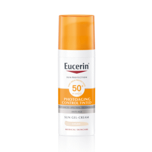 EUC. SUN PHOTOAGING CONTROL TINTED krema LIGHT SPF 50+ BEI