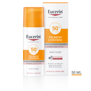 EUC. SUN PIGMENTCONTROL SVIJETLA krema za lice SPF50+ 50ml BEI