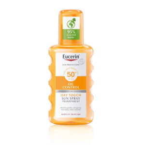 Eucerin SUN Sensitive Protect transparentni sprej SPF 50+ 200 ml