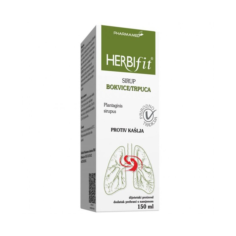 HERBIFIT sirup bokvica 150ml PH