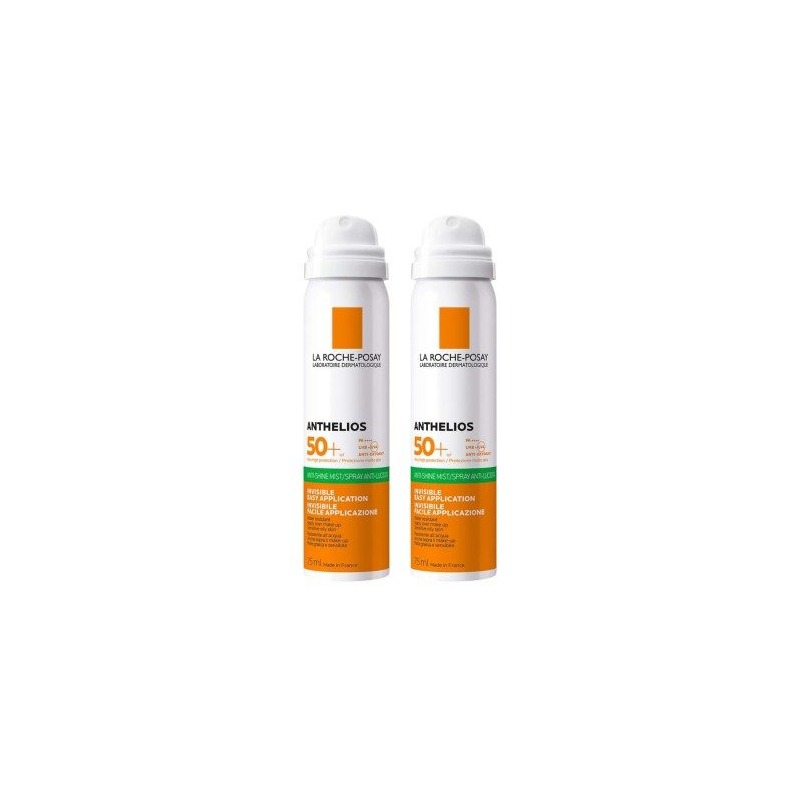 La Roche-Posay Anthelios Mist nevidljivi i osvježavajući sprej za lice DUO SPF 50+ 2×75 ml PROMO