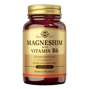 SOLGAR Magnezij + vitamin B6 tablete a 100