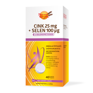 NAT CINK25mg+SELEN100mcg eff.a40