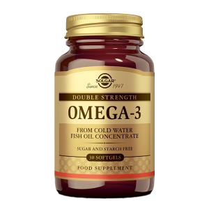 SOLGAR Omega-3 Double Strength kapsule a 30