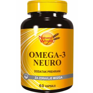 NATURAL WEALTH Omega-3 Neuro kapsule a 60