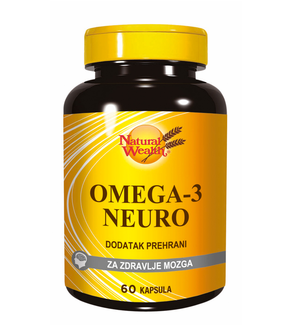 NATURAL WEALTH Omega-3 Neuro kapsule a 60