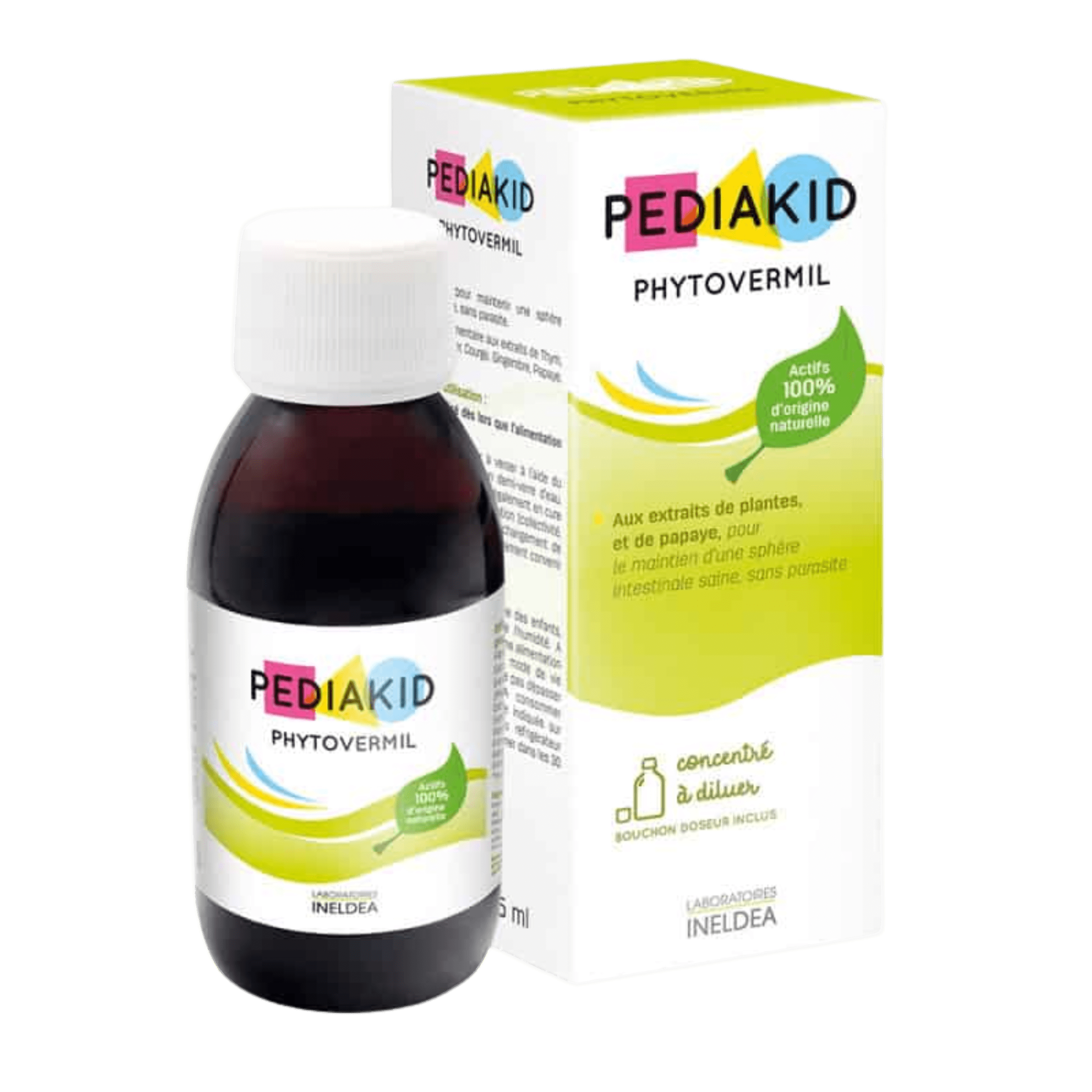 PEDIAKID PHITOVERMIL sirup protiv crijevnih parazita 125ml