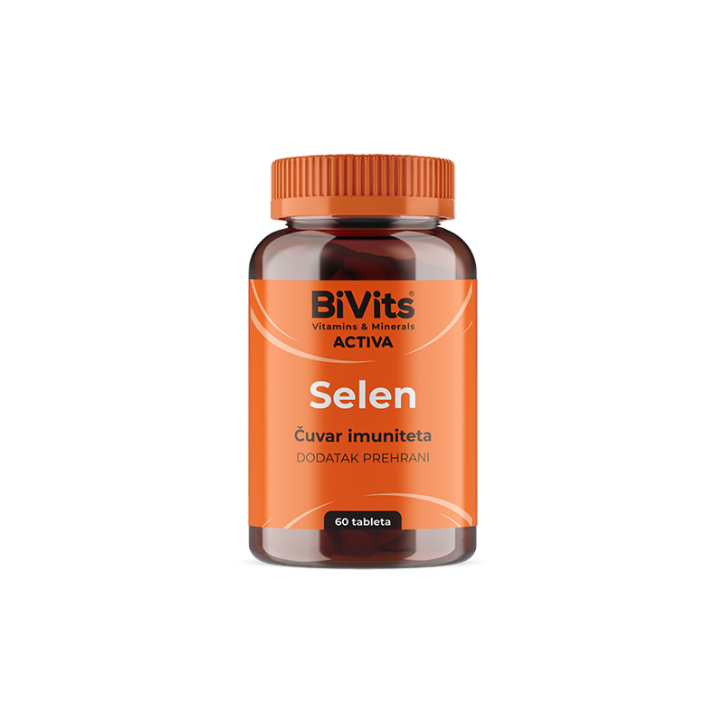 BIVITS Selen 55mcg tablete a 60