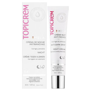 TOPICREM MELA noćna piling krema 40ml TC