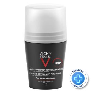 VICHY Deo Men Roll on za regulaciju znojenja 72h 50 ml