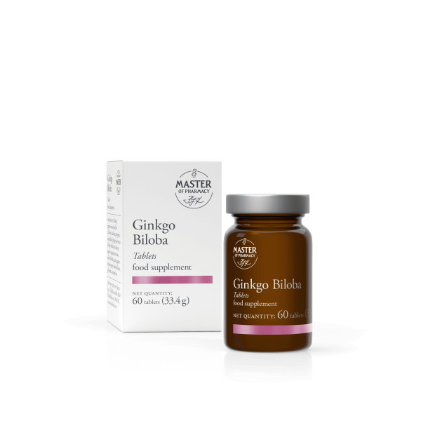 Master of Pharmacy GINKGO BILOBA tablete a 60