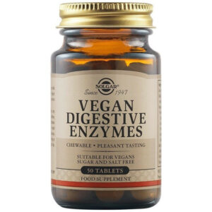 Solgar Vegan Digestive Enzymes probavni enzimi 50 tableta
