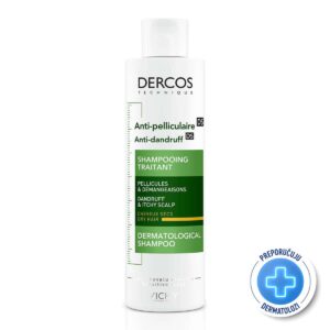 VICHY Dercos šampon protiv peruti suha kosa 200 ml