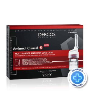 VICHY Dercos Aminexil Clinical 5 Man ampule za muškarce A21