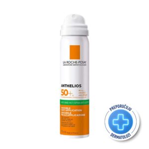 La Roche-Posay Anthelios Mist nevidljivi i osvježavajući sprej za lice DUO SPF 50+ 2x75 ml PROMO