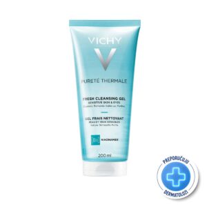 VICHY Purete Thermale Svježi gel za čišćenje osjetljive kože i očiju 200 ml