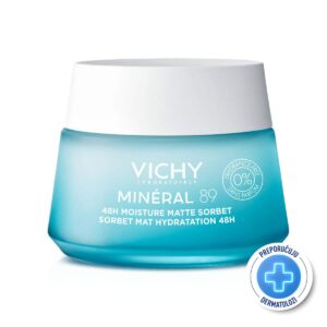 VICHY Minéral 89 Matte Sorbet krema za 48h hidratacije 50 ml