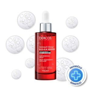 VICHY Dercos Aminexil Clinical Regen Booster Serum za obnovu kose 90 ml